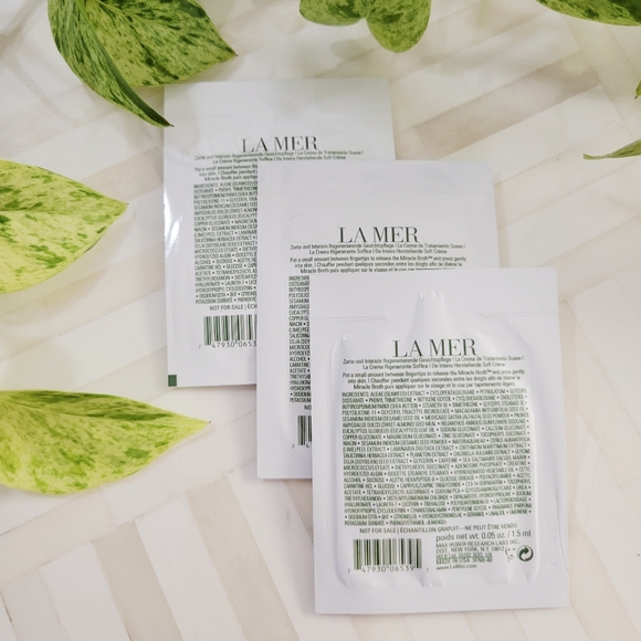 New! La Mer Sample Bundle (7 samples) - Gel Cream and Soft Cream - Picture 4 of 7